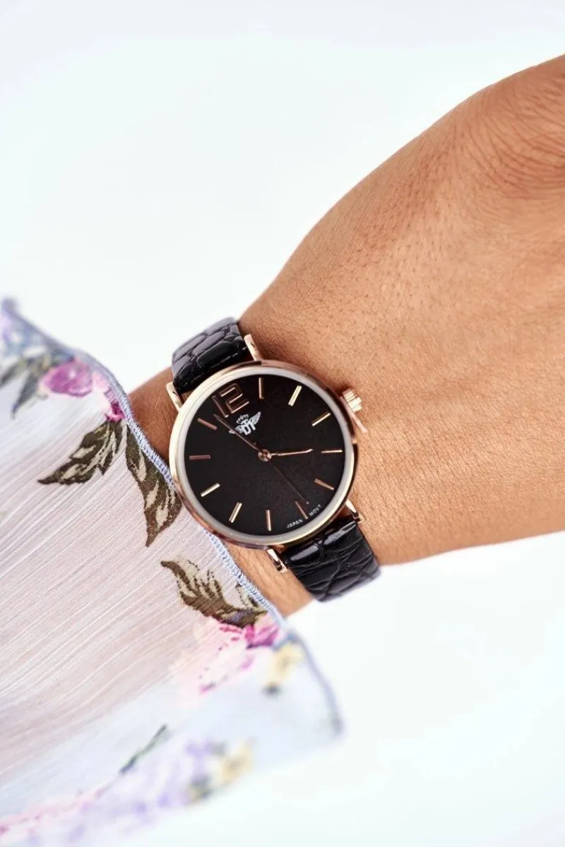 Zegarki>Michael John Damski Zegarek Snake Czarny Caito