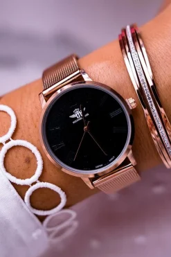 Online Damski Zegarek Różowe Złoto Vilanda Zegarki