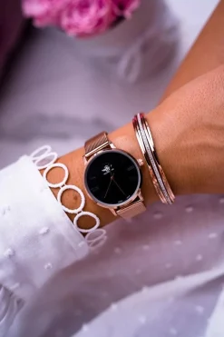 Online Damski Zegarek Różowe Złoto Vilanda Zegarki