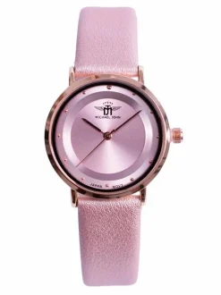 Outlet Michael John Damski Zegarek Paule Różowy Metaliczny