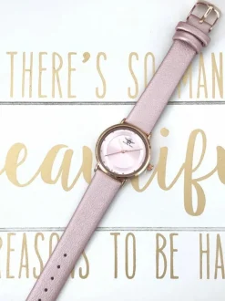 Outlet Michael John Damski Zegarek Paule Różowy Metaliczny