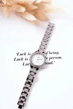 Outlet Giorgio&Dario Damski Zegarek Z Bransoletą Srebrny