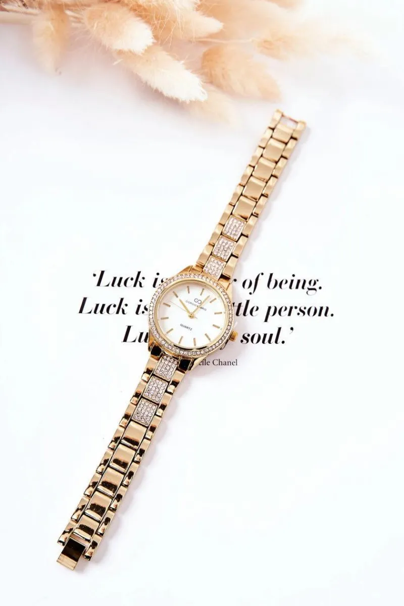 New Giorgio&Dario Damski Zegarek Z Bransoletą Złoty