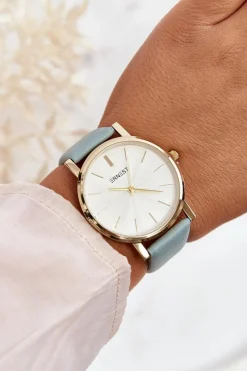 Clearance Ernest Damski Zegarek Ze Złotą Kopertą Miętowy Vega