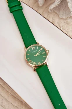 Hot Damski Zielony Zegarek E97316 Zegarki