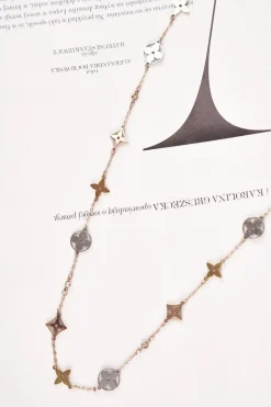 New Damski Złoty Naszyjnik Łańcuszek Koniczynka Srebro 3 Kolory Złota Merci Naszyjniki