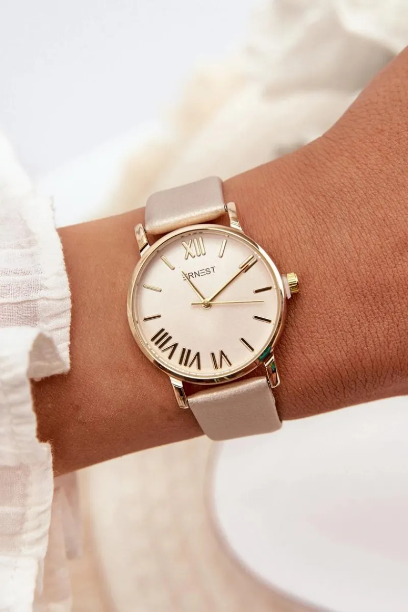 Sale Damski Złoty Zegarek E97316 Zegarki