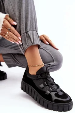 Buty Sportowe Na Platformie|Sneakersy Damskie><noscript><img width=