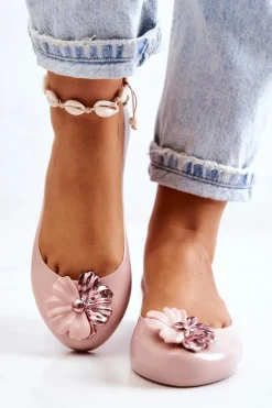 ZAXY Damskie Baleriny Pachnące Gumowe JJ285051 Nude