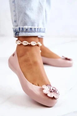 ZAXY Damskie Baleriny Pachnące Gumowe JJ285051 Nude