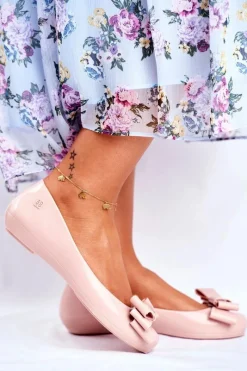 ZAXY Damskie Baleriny Pachnące Gumowe Jasno Różowe FF285058