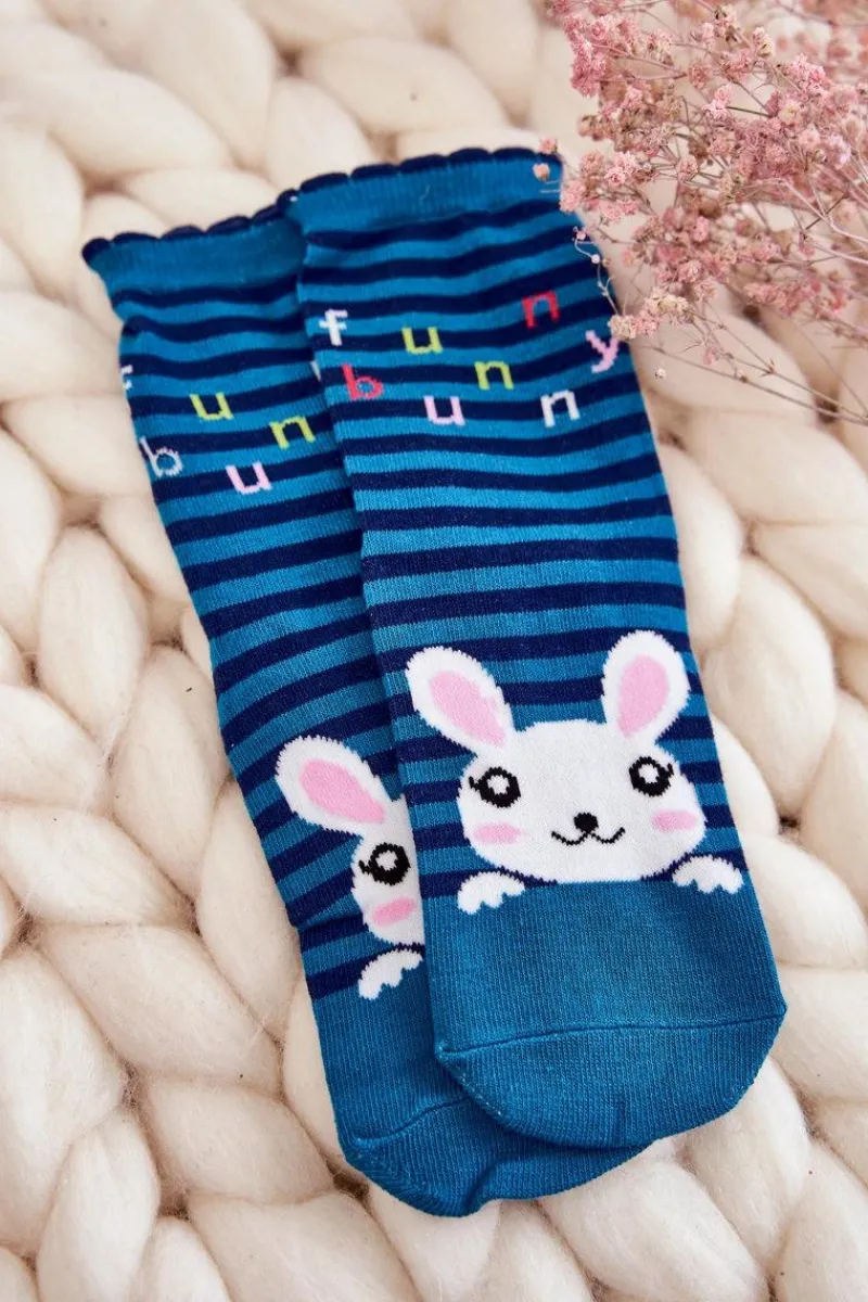 Skarpetki|Skarpetki>Just Play Damskie Bawełniane Śmieszne Skarpetki W Paski 5-Pak Multikolor