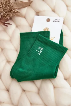 Skarpetki|Skarpetki>Just Play Damskie Bawełniane Skarpety Zielone