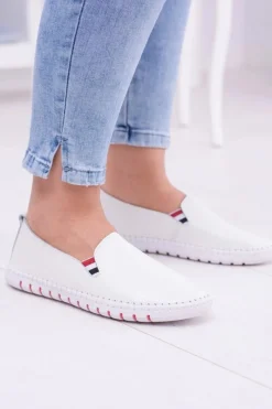 Półbuty Skórzane|Mokasyny Damskie Skórzane><noscript><img width=