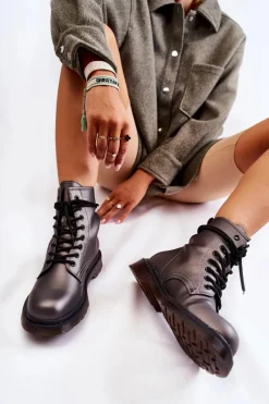 Botki Sznurowane|Botki Zimowe Damskie><noscript><img width=