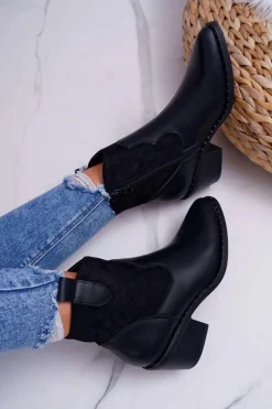 Botki Zimowe Damskie|Botki Na Obcasie><noscript><img width=