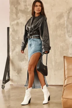 Online Damskie Botki Kowbojki Na Obcasie Białe Melaitia Damskie Botki Na Słupku|Botki Na Obcasie