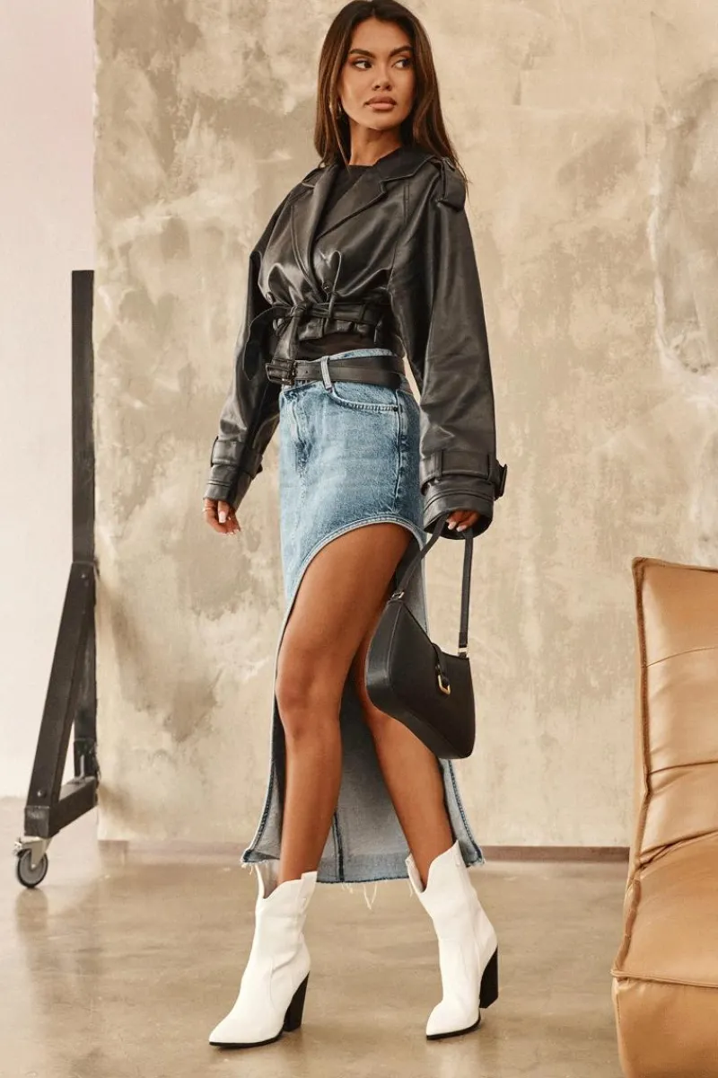 Online Damskie Botki Kowbojki Na Obcasie Białe Melaitia Damskie Botki Na Słupku|Botki Na Obcasie