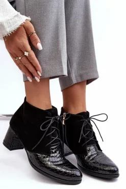 Botki Skórzane|Botki Sznurowane><noscript><img width=