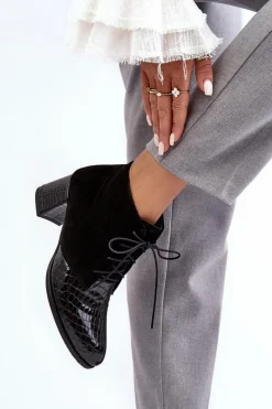 Botki Skórzane|Botki Sznurowane><noscript><img width=