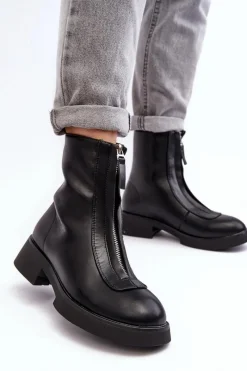 Czarne Botki|Botki Płaskie><noscript><img width=