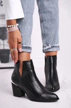 Botki Na Słupku|Czarne Botki><noscript><img width=