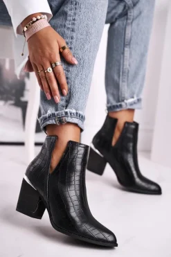 Botki Na Słupku|Czarne Botki><noscript><img width=