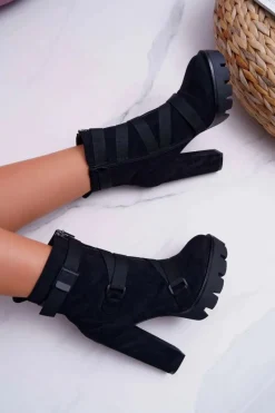 Botki Na Słupku|Botki Zimowe Damskie><noscript><img width=