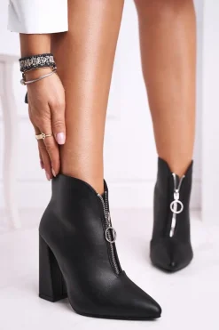 Botki Na Słupku|Czarne Botki><noscript><img width=