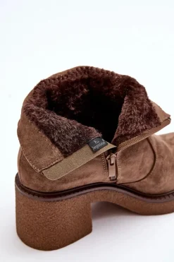 Botki Zimowe Damskie|Botki Na Obcasie><noscript><img width=