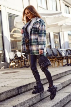 Clearance Boto Damskie Botki Nity Kolce Czarne Magnes