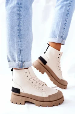 Botki Sznurowane|Czarne Botki><noscript><img width=