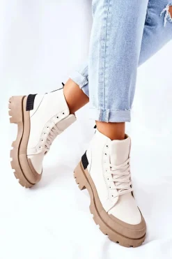 Botki Sznurowane|Czarne Botki><noscript><img width=