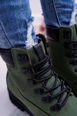 Damskie Trapery|Botki Sznurowane><noscript><img width=