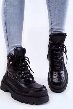 Damskie Trapery|Botki Sznurowane><noscript><img width=