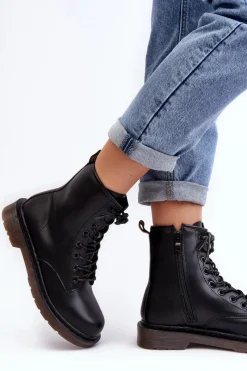 Damskie Trapery|Botki Sznurowane><noscript><img width=