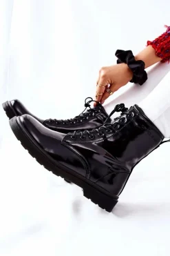 Clearance Cross Jeans Damskie Botki Trzewiki Czarne GG2R4023