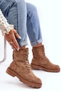 Botki Sznurowane|Botki Zimowe Damskie><noscript><img width=