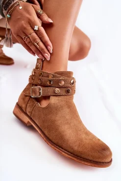 Botki Wiosenne|Brązowe I Beżowe Botki><noscript><img width=