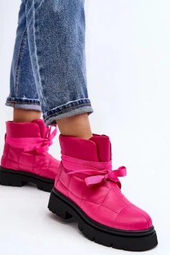 Brązowe I Beżowe Botki|Botki Płaskie><noscript><img width=