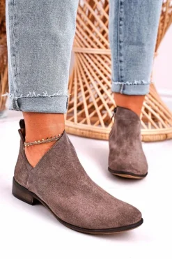 Botki Wiosenne|Brązowe I Beżowe Botki><noscript><img width=