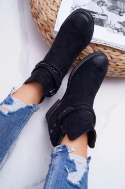 Botki Na Koturnie|Botki Zimowe Damskie><noscript><img width=