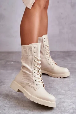 Botki Sznurowane|Botki Płaskie><noscript><img width=