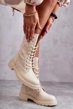 Botki Sznurowane|Botki Płaskie><noscript><img width=