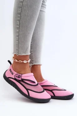 Discount Big Star Shoes Damskie Buty Do Wody Różowe Big Star NN274A804 Różowy