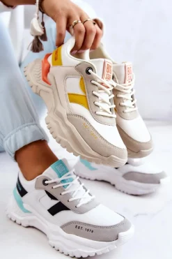 Buty Sportowe Big Star|Sneakersy Damskie></noscript>Big Star Shoes Damskie Buty Sportowe Big Star JJ274A412 Biało-Czarne