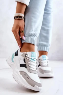 Buty Sportowe Big Star|Sneakersy Damskie></noscript>Big Star Shoes Damskie Buty Sportowe Big Star JJ274A412 Biało-Czarne