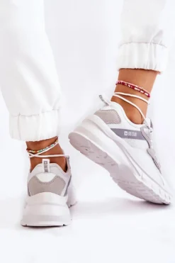 Buty Sportowe Big Star|Sneakersy Damskie></noscript>Big Star Shoes Damskie Buty Sportowe Big Star KK274057 Białe
