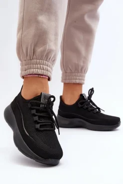 Buty Sportowe Big Star|Sneakersy Damskie>Big Star Shoes Damskie Buty Sportowe Big Star NN274663 Czarne