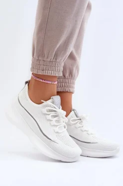 New Big Star Shoes Damskie Buty Sportowe Big Star NN274662 Białe